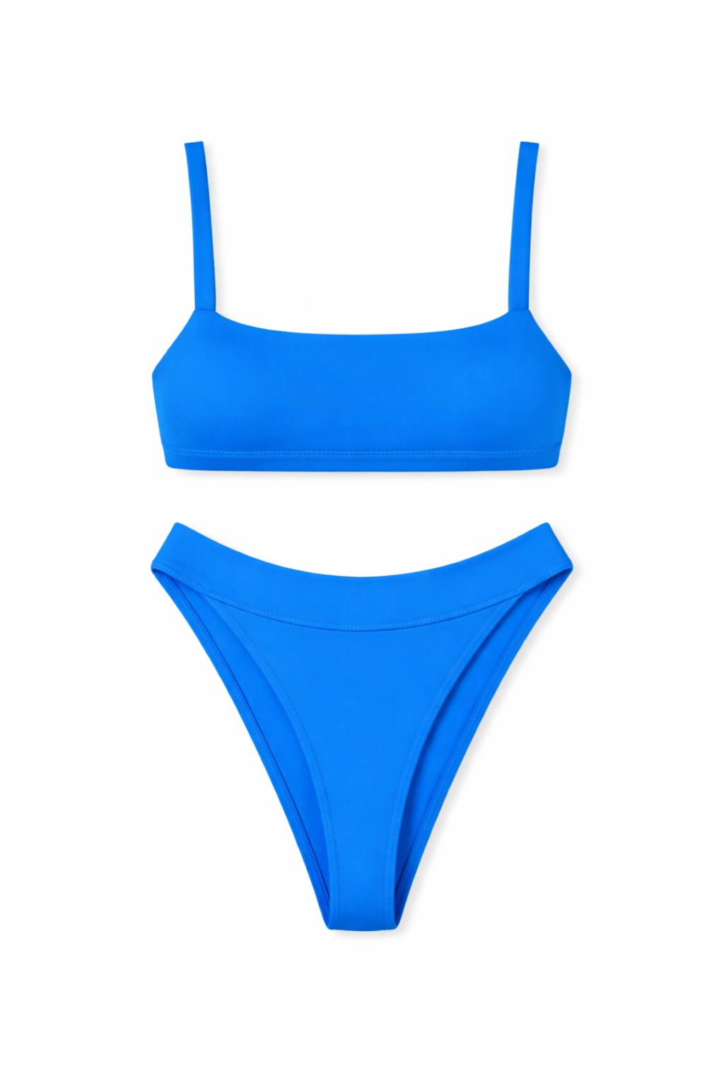 Soren High Waisted Bikini Bottoms in Miami