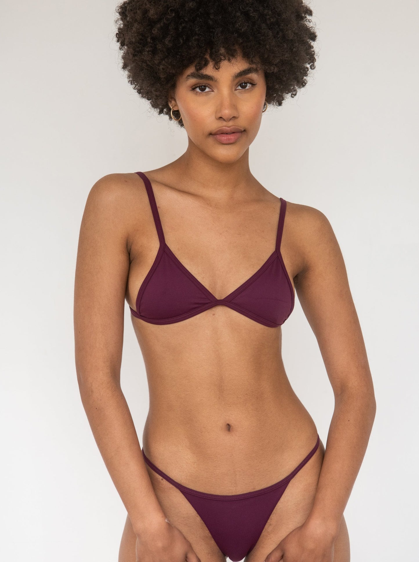 Mila Triangle Top in Wildflower