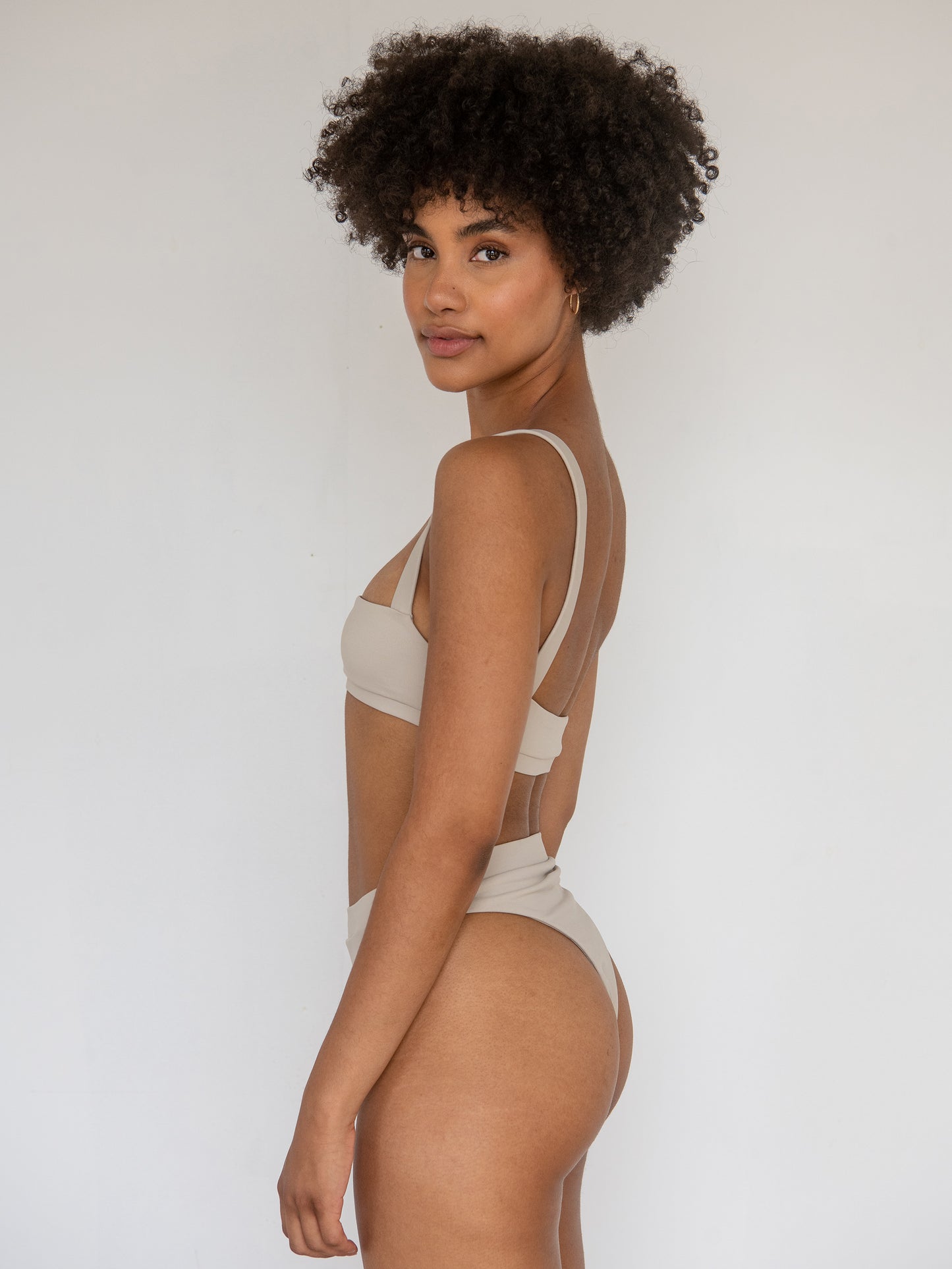 Soren High Waisted Bikini Bottoms in Sedona