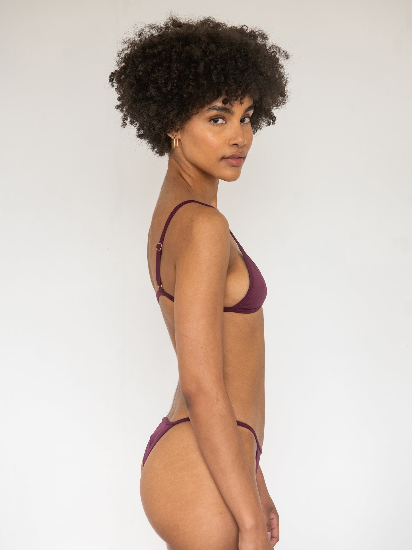 Mesa Triangle Bikini Bottoms in Wildflower