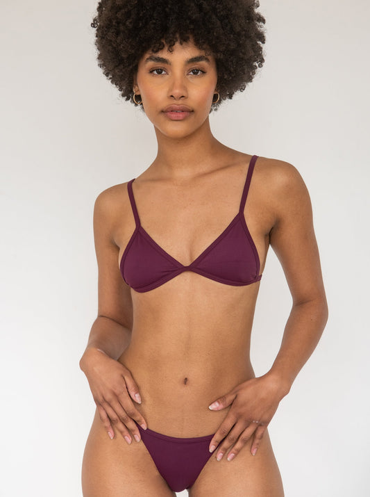 Mila Triangle Top in Wildflower