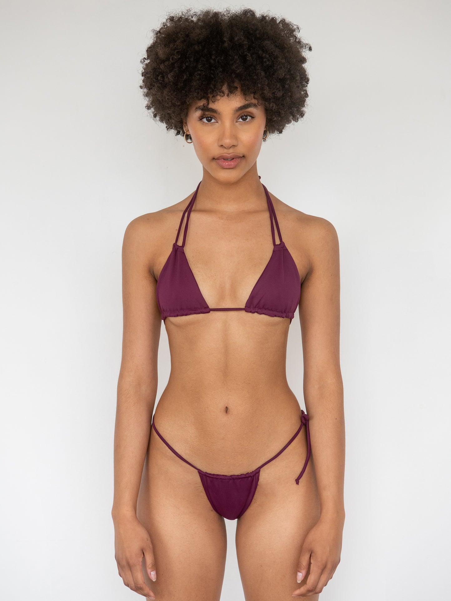 Leila Side Tie Bikini Bottoms in Wildflower